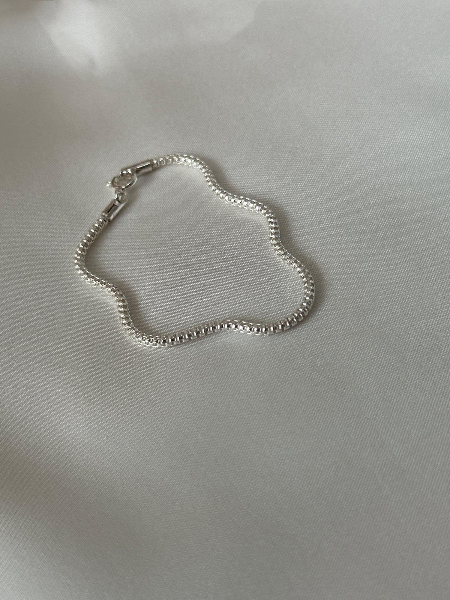 Unisex Round Snake Chain Bracelet